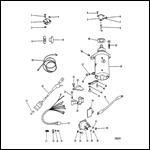 STARTER MOTOR, RECTIFIER AND WIRING HARNESS (ELECTRIC ONLY)