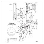 GEAR HSG (DRIVE SHAFT)COUNTER ROTATION(G437999 & BELOW)