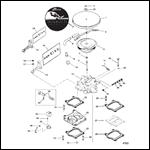 CARBURETOR AND THROTTLE LINKAGE