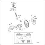 CRANKSHAFT PISTONS AND CONN. RODS