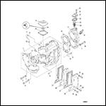 CRANKCASE AND CYLINDER HEAD