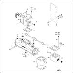 Exhaust Manifold And Exhaust Elbow 357 Alpha/Bravo