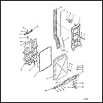 SOUND ATTENUATOR AND COWL BRACKET