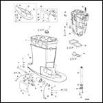 Driveshaft Housing and Exhaust Tube