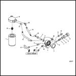 Oil Filter and Oil Hoses (S/N-0F450250 and Up)