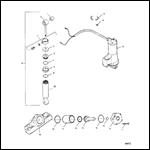 Tilt Cylinder, Trim Cylinder, Motor and Pump