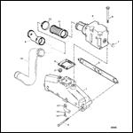 EXHAUST MANIFOLD AND CAST IRON EXHAUST ELBOW