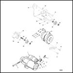 STARTER MOTOR AND ALTERNATOR