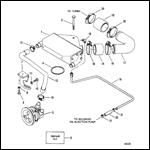 AFTERCOOLER (STERN DRIVE)