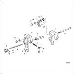 Clamp Brackets (Serial # 0E127700 Thru 0E143887)