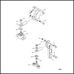 TRANSMISSION/ENGINE MOUNTING (B/W 5000)