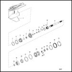 Gear Housing, Prop Shaft, Standard Clutch Stamp 8M0045760