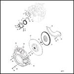 Cylinder Block-Flywheel Housing Inboard