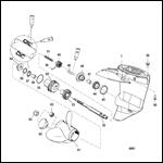 Gear Housing Propeller Shaft - 2.00:1 Gear Ratio