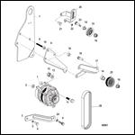 Alternator and Brackets