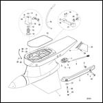 Gear Housing Assembly (0M971211 and Below)