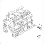 Cylinder block-Passage Plug