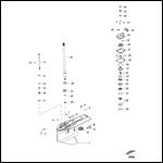 Gear Housing, Driveshaft 2.38:1 Standard Rotation