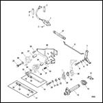 Throttle and Shift Linkage (Tiller Handle Shift)