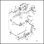 Throttle and Shift Linkage (Tiller Handle)