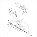 Gear Housing Propeller Shaft - 2.25:1 Gear Ratio