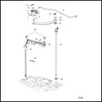 Shift Linkage Tiller, Design II-No Shift Detent