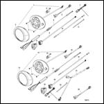 Moving Prop Alert System-Oval One/Two Lights - Non Merc