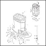 Driveshaft Housing and Exhaust Tube