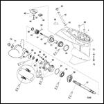 Gear Housing Propeller Shaft - 1.83:1 Gear Ratio