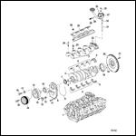 Block Crankshaft, Oil Pump and Front Cover