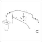 Fuel System-Fuel filter supply line