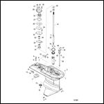 Gear Housing Driveshaft - 2.33:1 Gear Ratio