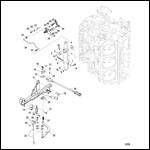 Throttle Lever and Shift Shaft