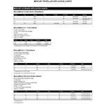 Quicksilver Propeller Application Charts  P717