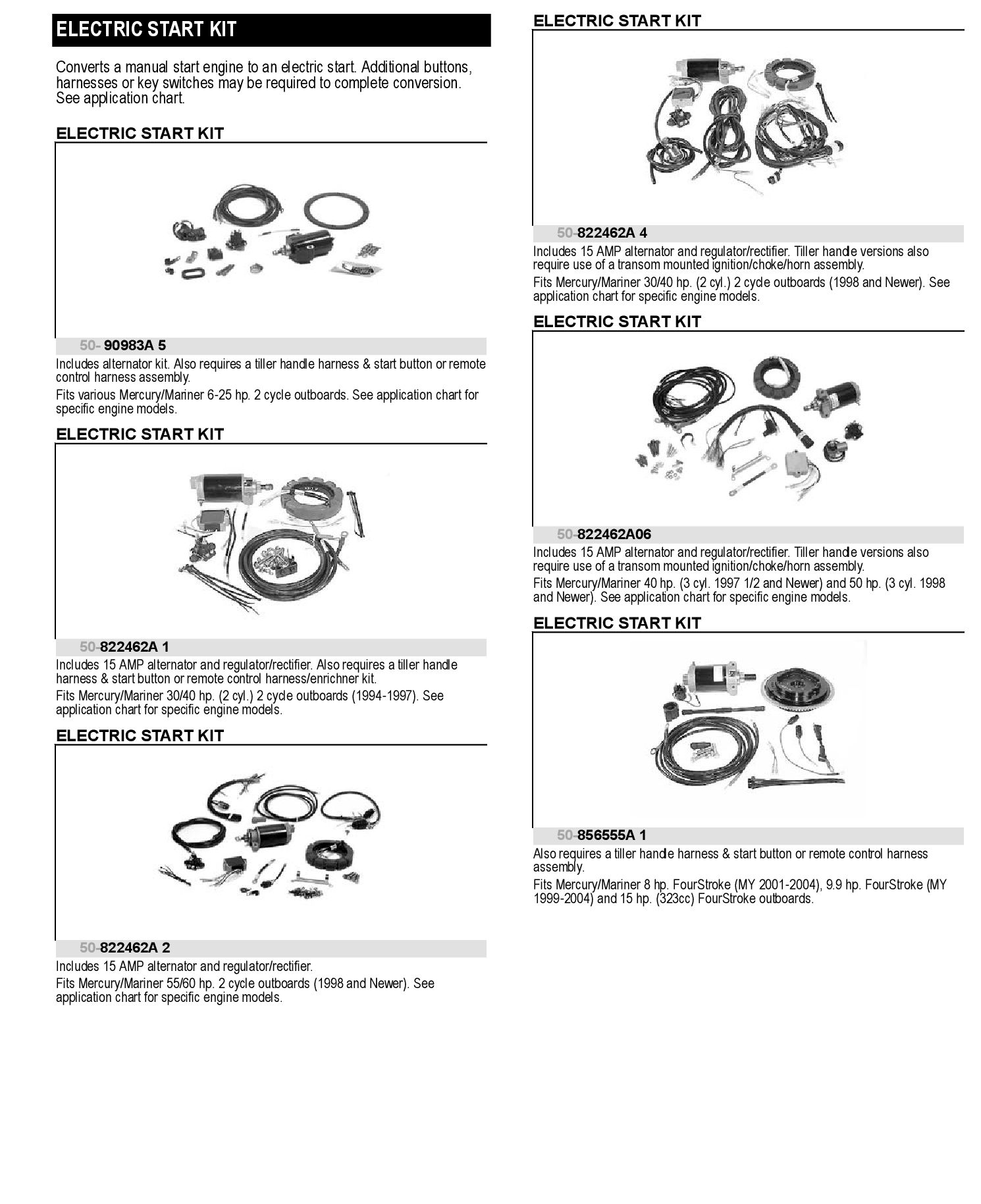 CONV KIT-STARTER