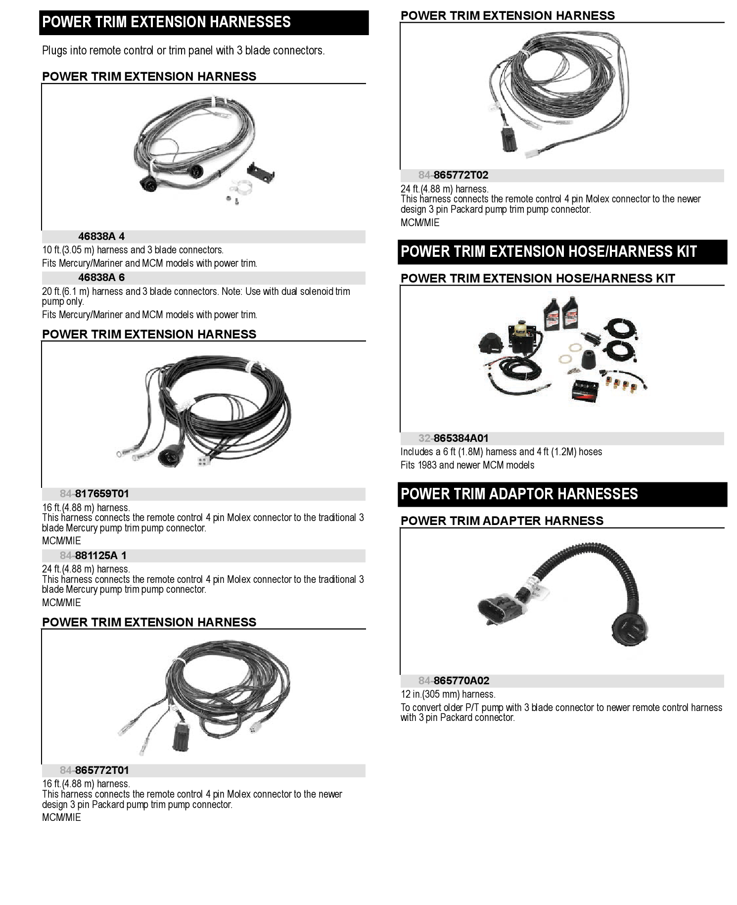 ADAPTOR HARNESS