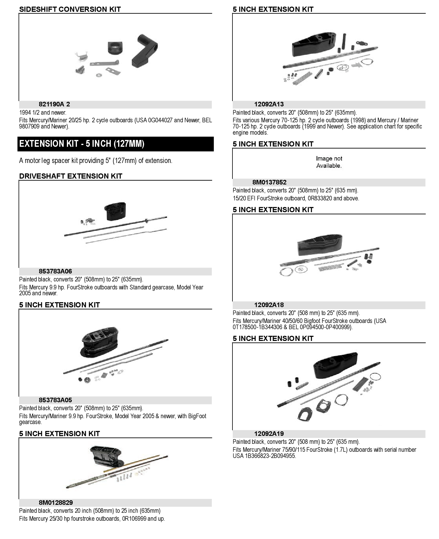 KIT-CONV-5 INCH XL 4S