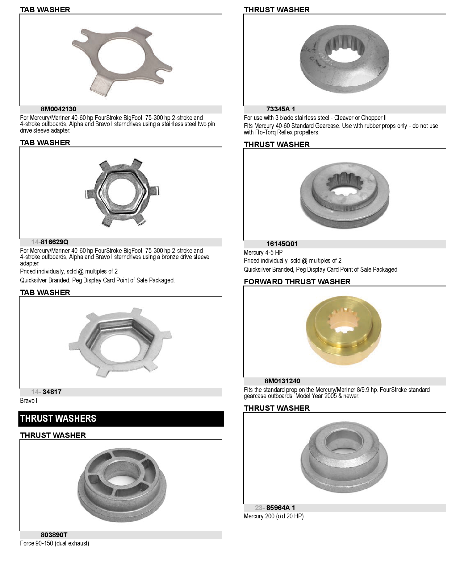 THRUST HUB ASSY