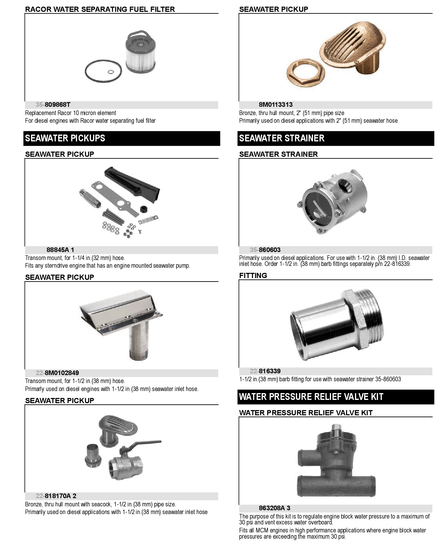 VALVE KIT-RELIEF