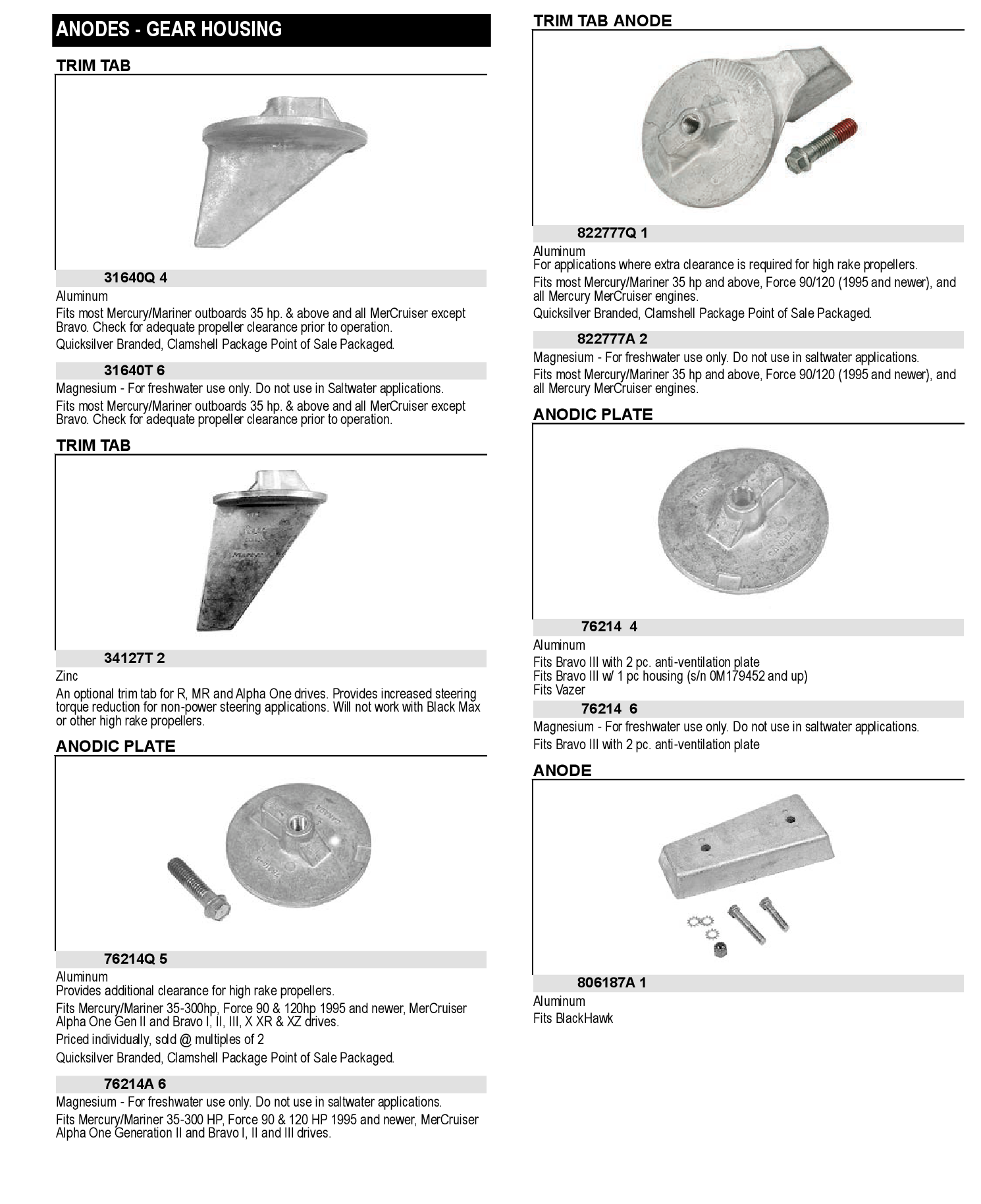 TRIM TAB ASSY