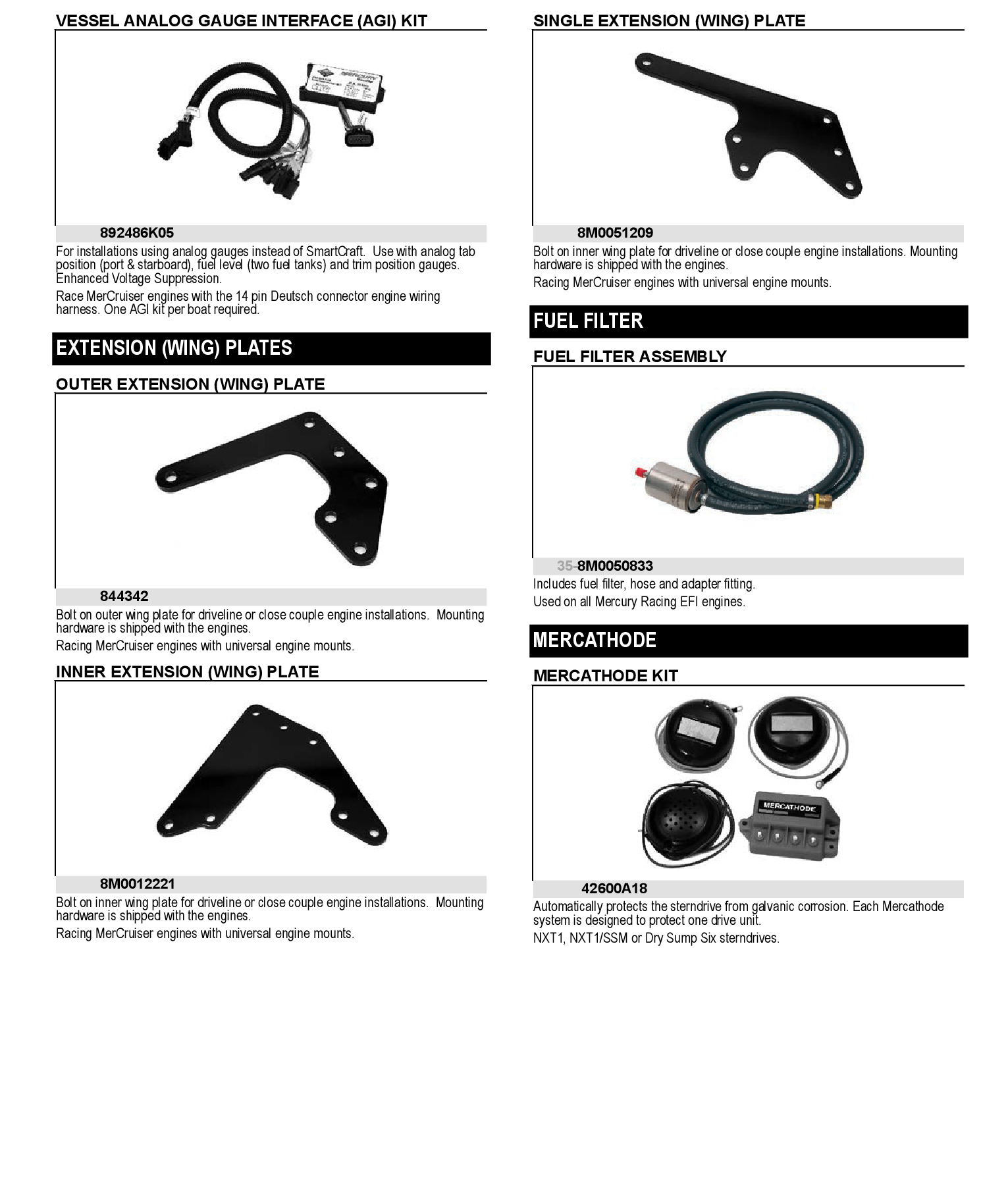 MR MCM GAUGE KIT