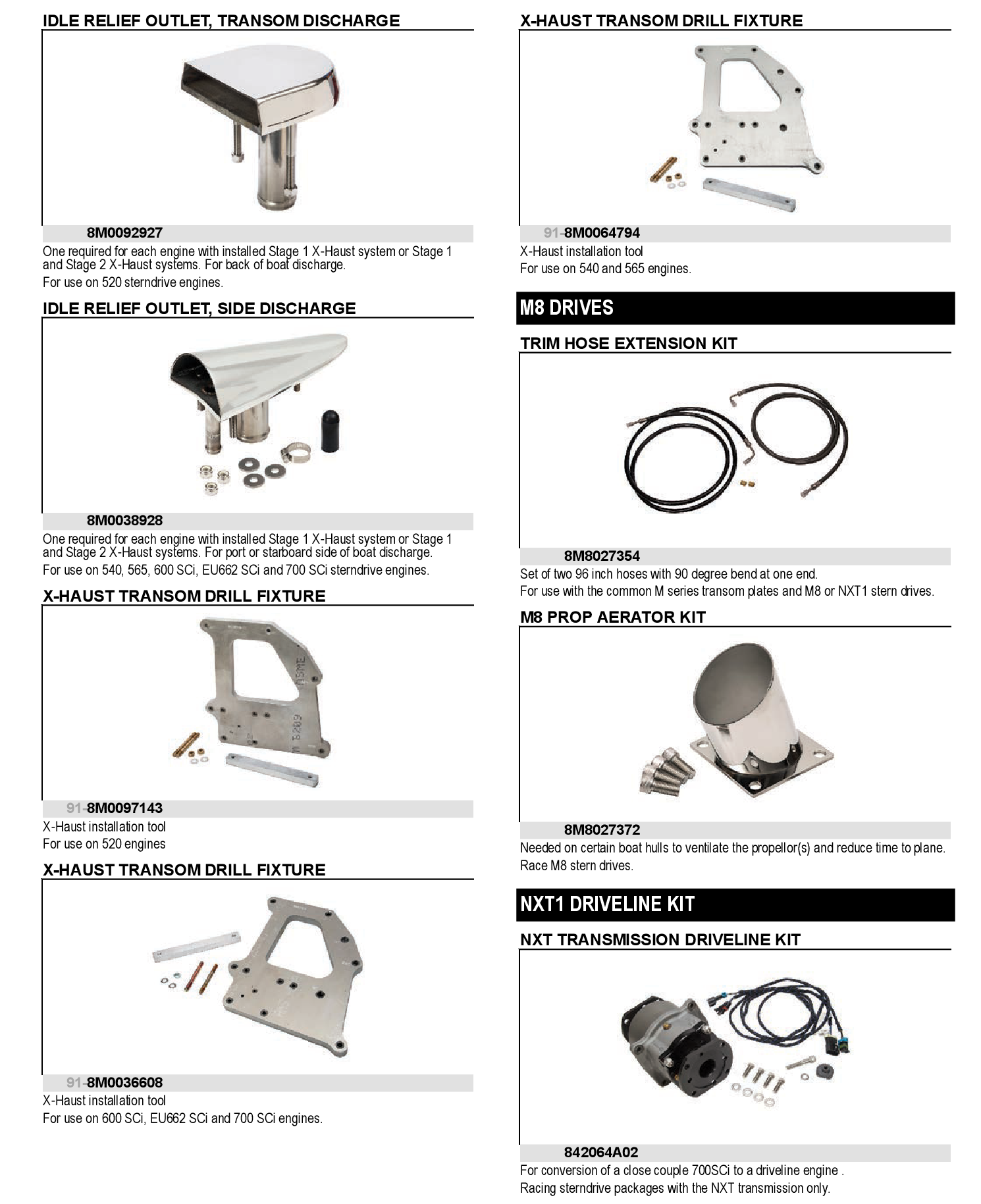 PROP AERATOR KIT