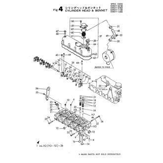 FIG 4. CYLINDER HEAD & BONNET