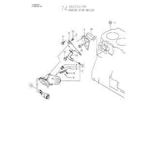 FIG 74. ENGINE STOP DEVICE