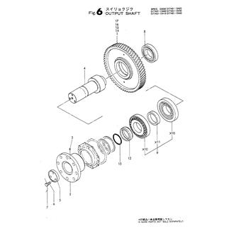 FIG 6. OUTPUT SHAFT