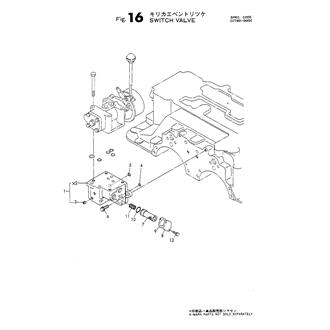 FIG 16. SWITCH VALVE MOUNT