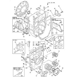 FIG 2. CLUTCH HOUSING(YX-160-2/3)