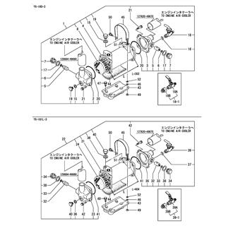 FIG 13. LUB. OIL COOLER(YX-160-3)(YX-161L-3)