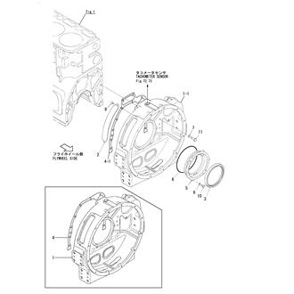 FIG 4. FLYWHEEL HOUSING