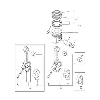 FIG 20. PISTON & CONNECTING ROD